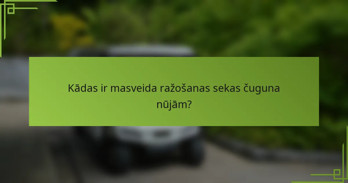 Kādas ir masveida ražošanas sekas čuguna nūjām?